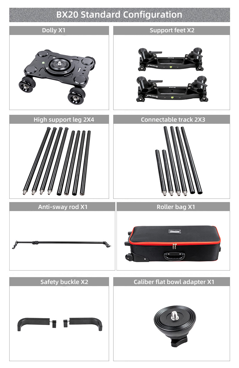 Greenbull BX20 Portable Camera Sliders 00