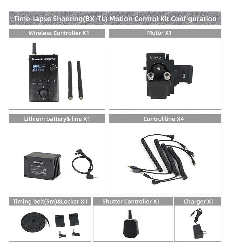 Greenbull BX20 Portable Camera Sliders 0000